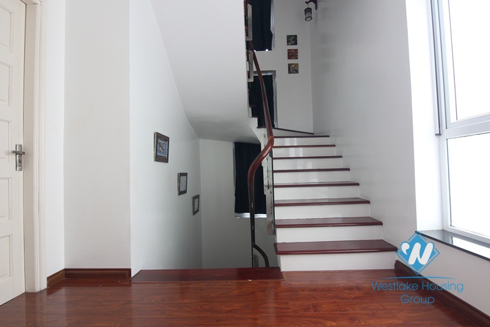 Modern house for rent with garden & swimming pool in Tay Ho, Hanoi